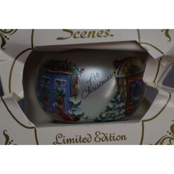 Treasured Scenes Limited Edition Custom Tree Christmas Ornament 1987 - Picture 8 of 13